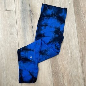 lululemon ebb to street pant - tie dye